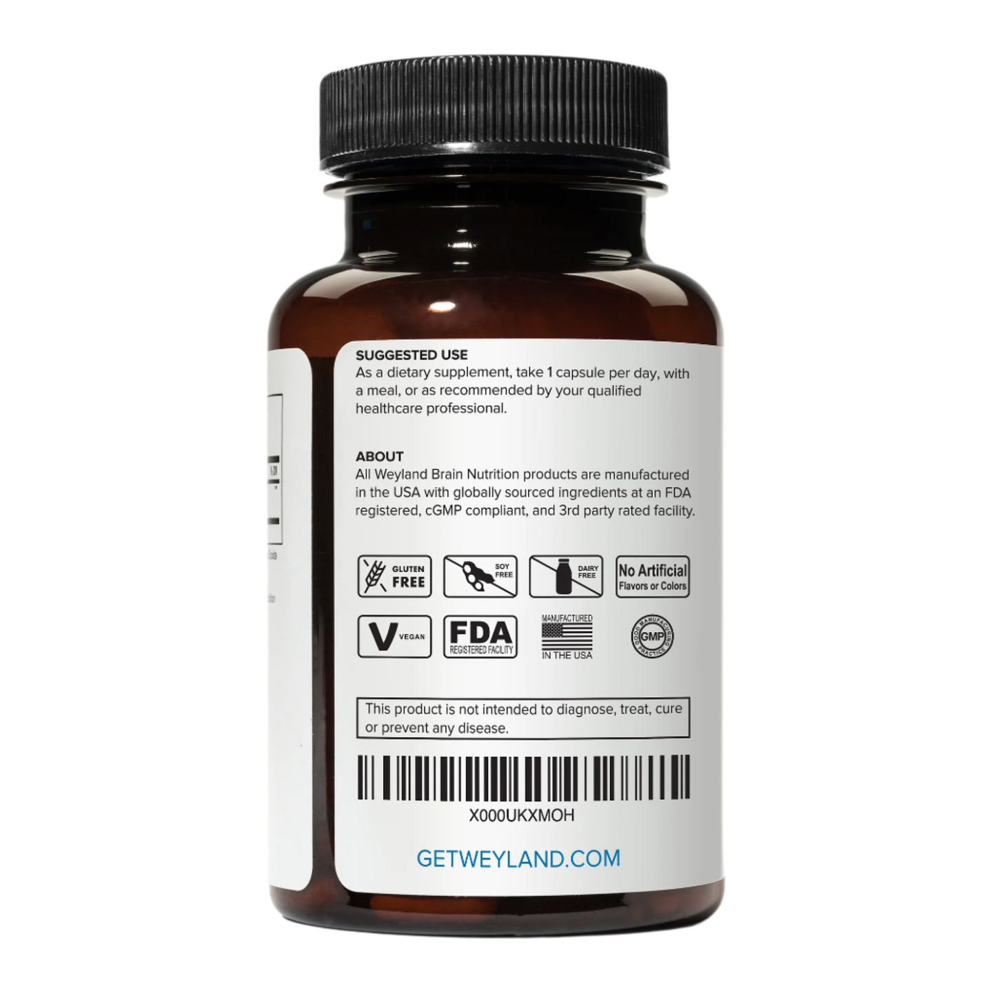 Weyland EGCG from Green Tea Extract 100 Capsules USA