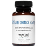 Weyland Lithium Orotate 60 Capsules 2.5mg - Brain & Mood
