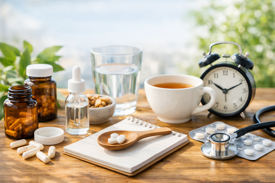 Lithium orotate wellness setup