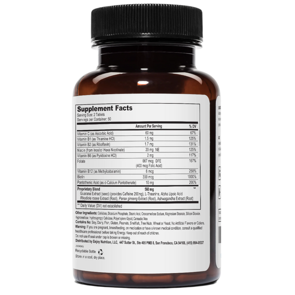 Weyland Energy Tablets 100 Tablets - USA Made