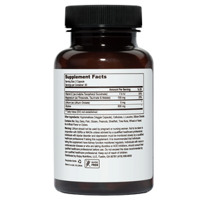 Lithium Orotate 5mg + Magnesium + Vitamin E 60 Vegetarian Capsules