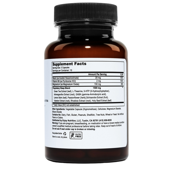 Weyland Relax Capsules | Sleep Aid & Immunity Support |  USA Made