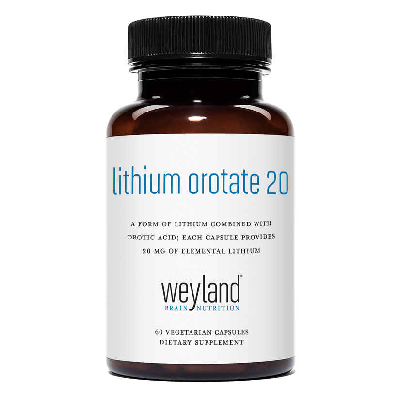Weyland Brain Nutrition Low-Dose Lithium Orotate