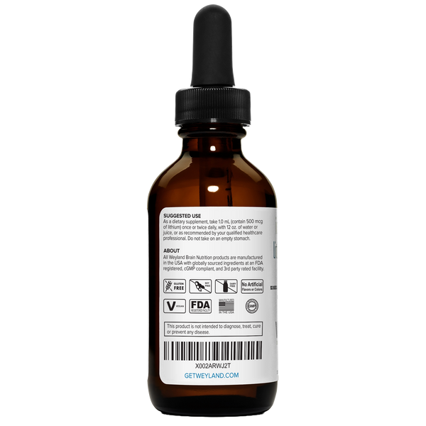 Ionic Liquid Lithium Drops 60mL