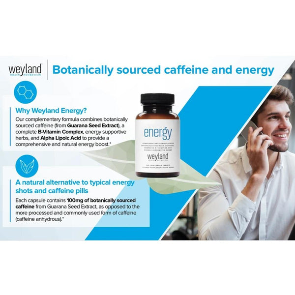 Weyland: Energy-Complimentary Formula w/Botanically Sourced Caffeine, B-Complex
