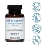 Weyland Brain Nutrition Lithium Orotate - 5mg